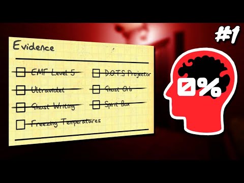 No Sanity, No Evidence #1 | Phasmophobia