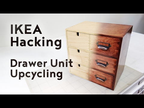 Schubladenschrank aufwerten - IKEA Hack durch Restaurierung