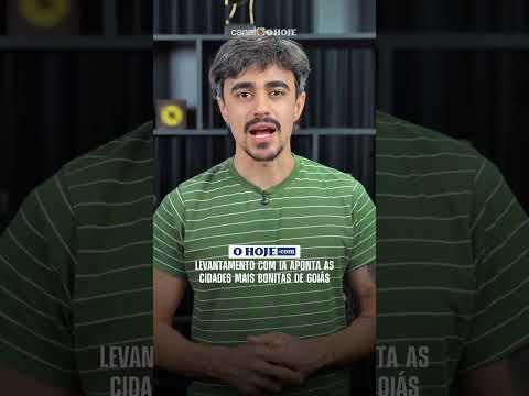 Levantamento com IA aponta as cidades mais bonitas de Goiás