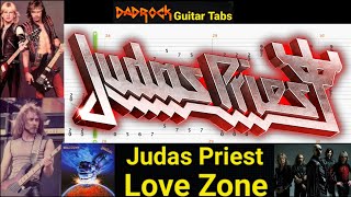 Love Zone - Judas Priest - Guitar + Bass TABS Lesson