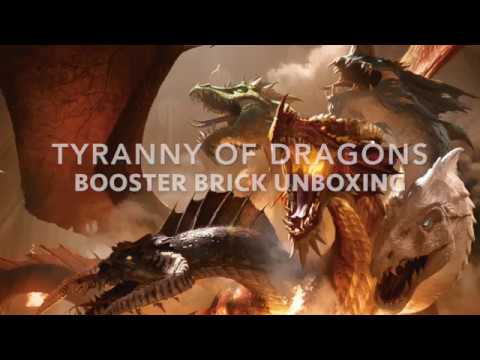 Tyranny of Dragons Booster Brick Unboxing