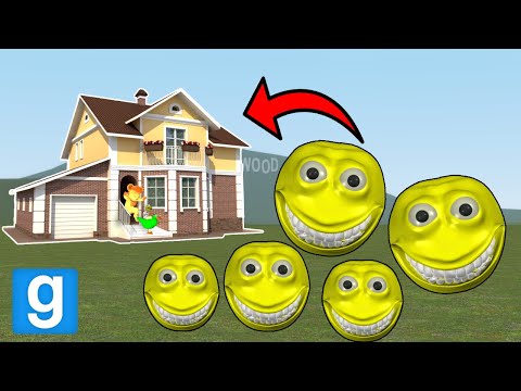 GIGGLE NPC VS BASES!! - Garry's Mod Sandbox