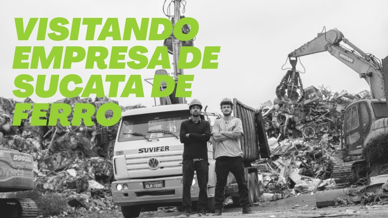 RECICLAGEM PARA INICIANTES #4 | COMO FUNCIONA UMA EMPRESA DE SUCATA DE FERRO