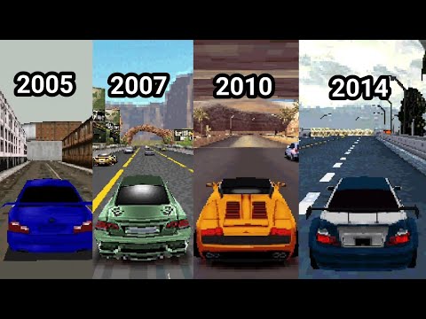 Evolution of Need for Speed 3D Java/J2me (2005-2014)