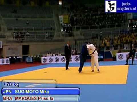 Judo 2009 Rio de Janeiro: Sugimoto (JPN) - Marques (BRA) [+78kg].