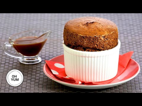 Professional Baker Teaches You How To Make CHOCOLATE SOUFFLE!