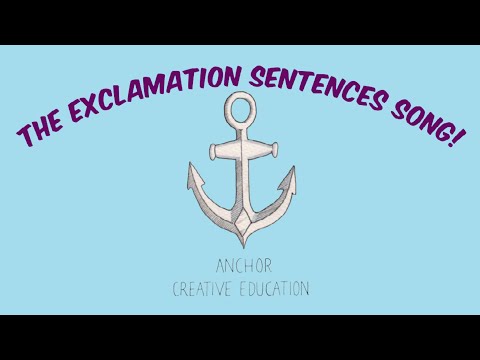 The Exclamation sentences Song! (What an amazing song this is!)