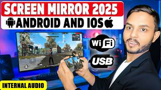 How to Mirror iPhone Screen to Laptop 2025 | Mirror Phone Screen to OBS Streaming