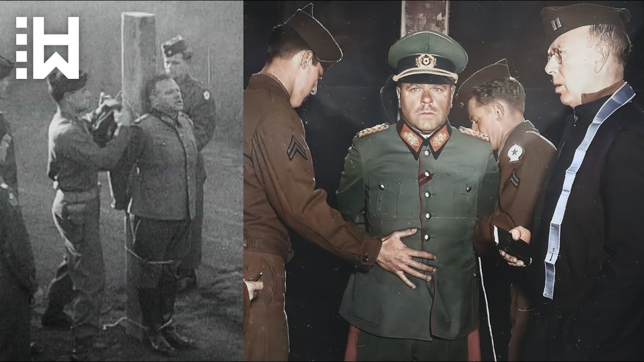 Execution of Nazi general who massacred 15 Americans & then asked for mercy - Anton Dostler