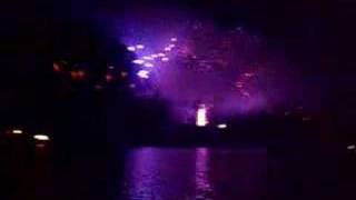 preview picture of video 'Fire works on the kessock bridge Inverness'