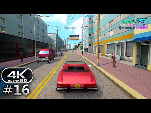 GTA Vice City Definitive Edition Gameplay Walkthrough Part 16 - PC 4K 60FPS No Commentary
