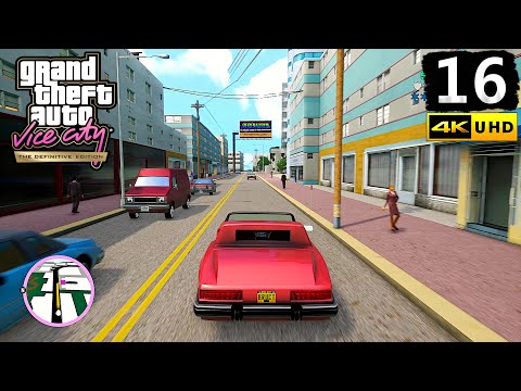 GTA Vice City Definitive Edition Gameplay Walkthrough Part 16 - PC 4K 60FPS No Commentary