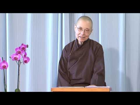 Compassionate Healthy Living and Generosity | Dharma Talk by sr Tu Nghiem, 2018 11 04