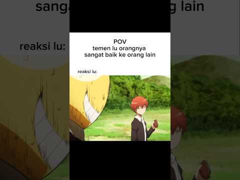 karma anak baik🗿#anime#assasinationclassroom#karmaakabane#korosensei#meme#animeedit#museindonesia