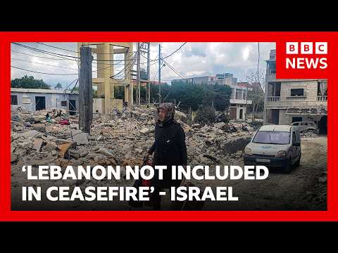 Israel supports US-Iran ceasefire but says it 'does not include Lebanon' | BBC News