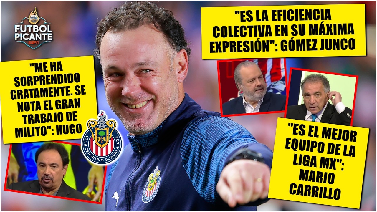 HUGO SANCHEZ se rinde ante MILITO: Chivas tiene un juego ALEGRE y con INTENSIDAD | Futbol Picante