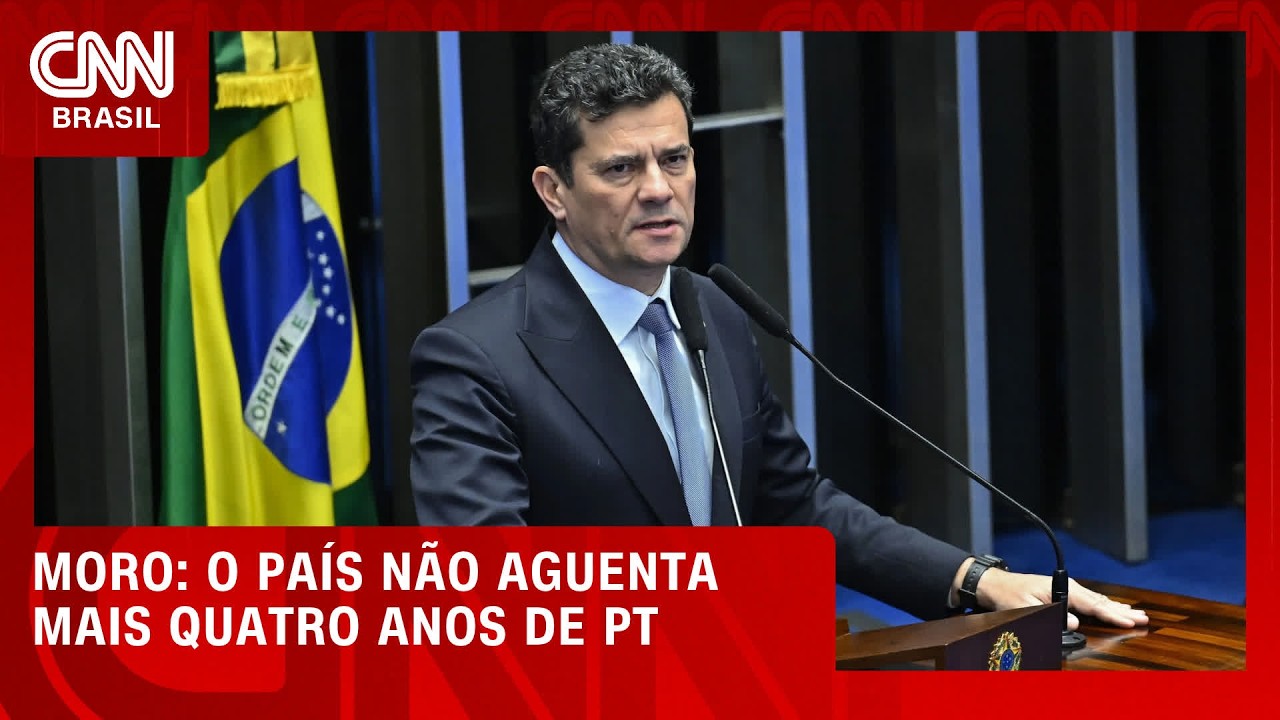 Vamos trabalhar para aposentar o Lula, diz Moro à CNN | CNN 360°