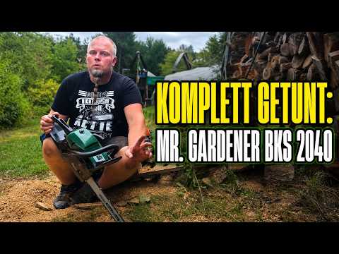 komplett getunt:  Mr. Gardener BKS 2040 / Einhell GC-PC 2040 von Sascha