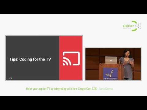 Droidcon Italy 2017 // Make your app for TV - Sonia Sharma