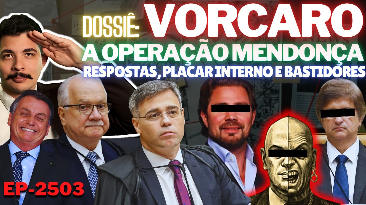 Dossiê: VORCARO - A Operação MENDONÇA. Respostas, Placar Interno e Bastidores + Todas as Denúncias