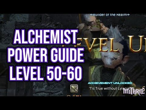 FFXIV 3.0 0810 Alchemist 50-60 (Powerlevel Guide)