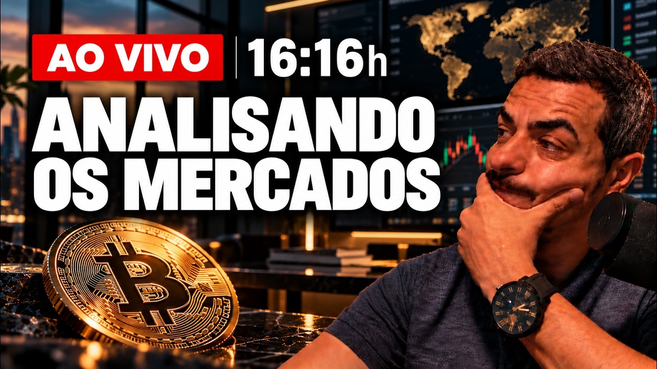 🔥 Bitcoin AO VIVO - Ainda Temos a Oportunidade dos 85k - Analisando Os Mercados