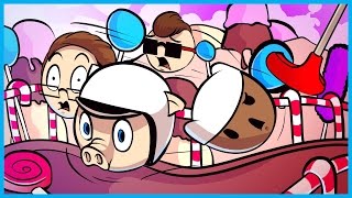 CANDYLAND MINI GOLF RAGE!! - Tower Unite Golf Funny Moments!