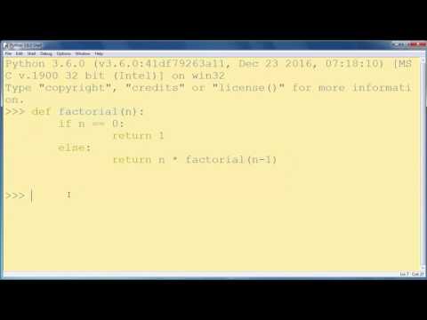 How To Write Function For Factorial In Python Programming Language Recursive Function
