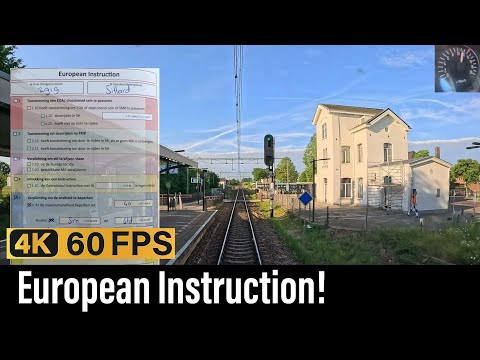 Train Cab Ride NL / European Instruction / Amsterdam - Utrecht - Maastricht / VIRM IC / May 2024