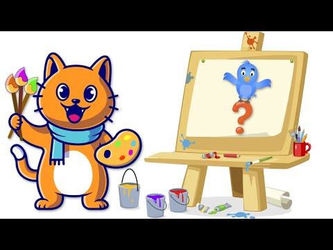 Pisoiul e Pictor - Logica pentru copii mici | Copilasi Dragalasi