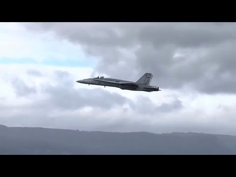 F18 RAAF Handling display Wings over Illawarra 2021- last public display