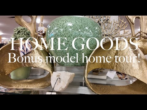 HOME GOODS SHOPPING !!  PLUS MODEL HOME TOUR !!
