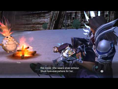 (Wii) Xenoblade Chronicles HD Cutscene 096c - Advice from Riki - JAPANESE