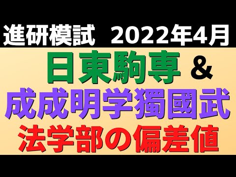 経営学科 日東駒専＆成成明学獨國武の難易度。法学部・学科【日大/東洋大学/駒澤/専修/成城/成蹊/明治学院 2022/4進研】