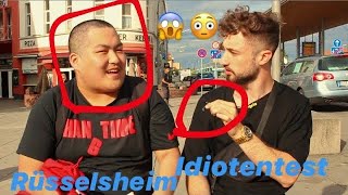 IDIOTENTEST in RÜSSELSHEIM 😳😱 was wiegt mehr 1Kilo Federn oder 1 Kilo Blei??