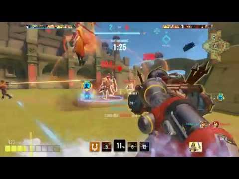 Paladins - Siege mode - Barik random team