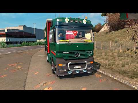 ETS2 1.28 ProMods 2.20 Mercedes MP1 Marseille-La Jonquera