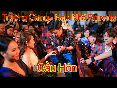 Trường Giang cầu hôn Nabi Nhã Phương tại lễ trao giải Mai Vàng 2017