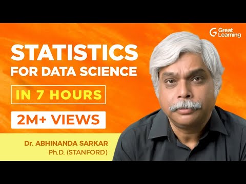 Statistics for Data Science | Probability and Statistics | Statistics Tutorial | Ph.D. (Stanford)