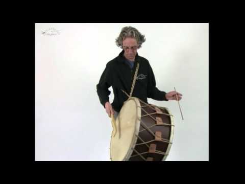 Tapan / Davul met geschoren natuurvel te koop bij Stiggelbout Slagwerk