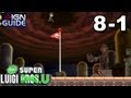 New Super Luigi U 3 Secret Exit Walkthrough - Peach's Castle 1: Magma Moat