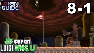 New Super Luigi U 3 Secret Exit Walkthrough - Peach