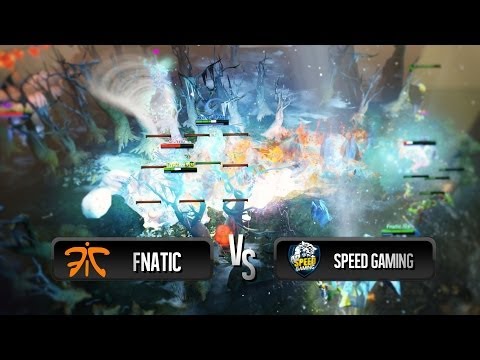Exchange between Speed Gaming vs Fnatic (Amazing Clockwerk's hookshot) @ joinDOTA League S1