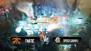 Exchange between Speed Gaming vs Fnatic (Amazing Clockwerk's hookshot) @ joinDOTA League S1
