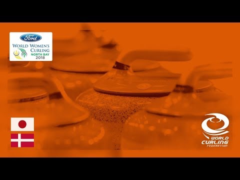 Japan v Denmark - Round-robin - Ford World Women's Curling Championships 2018