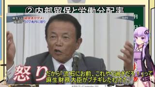 日本企業の内部留保（３７７兆円）