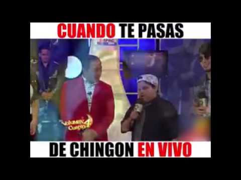 Cuando te pasas de chingon en la tele