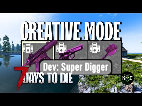 How to Use Creative Mode & Best Dev Tools | 7 Days to Die Guide