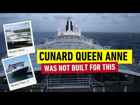 Why Cunard Queen Anne was always going to struggle on the Transatlantic?