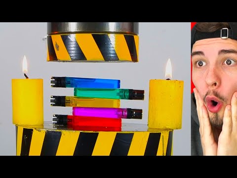 Die BESTEN HYDRAULIK PRESS MOMENTE der WELT